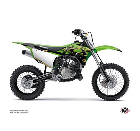 Kit Deco Moto Cross Live Kawasaki 85 KX Gold