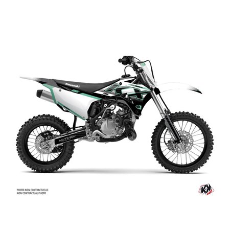 Kit Deco Moto Cross Live Kawasaki 85 KX Turquoise