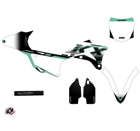 Kit Deco Moto Cross Live Kawasaki 85 KX Turquoise