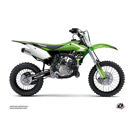 Kit Deco Moto Cross Claw Kawasaki 85 KX Vert