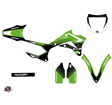 Kit Deco Moto Cross Claw Kawasaki 85 KX Vert