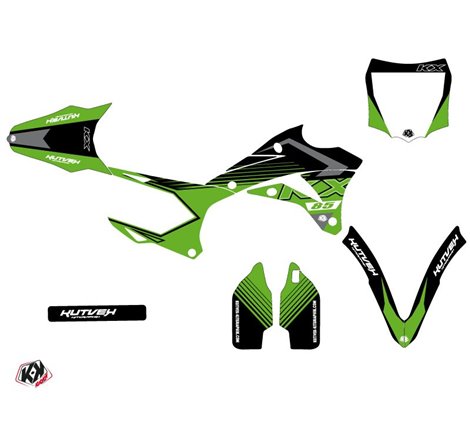 Kit Deco Moto Cross Claw Kawasaki 85 KX Noir