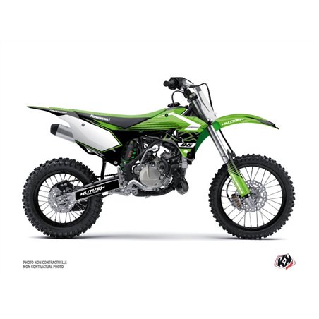 Kit Deco Moto Cross Claw Kawasaki 85 KX Vert