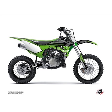 Kit Deco Moto Cross Claw Kawasaki 85 KX Noir