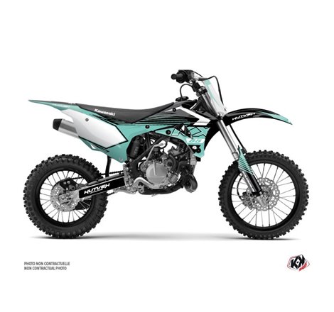 Kit Deco Moto Cross Claw Kawasaki 85 KX Turquoise