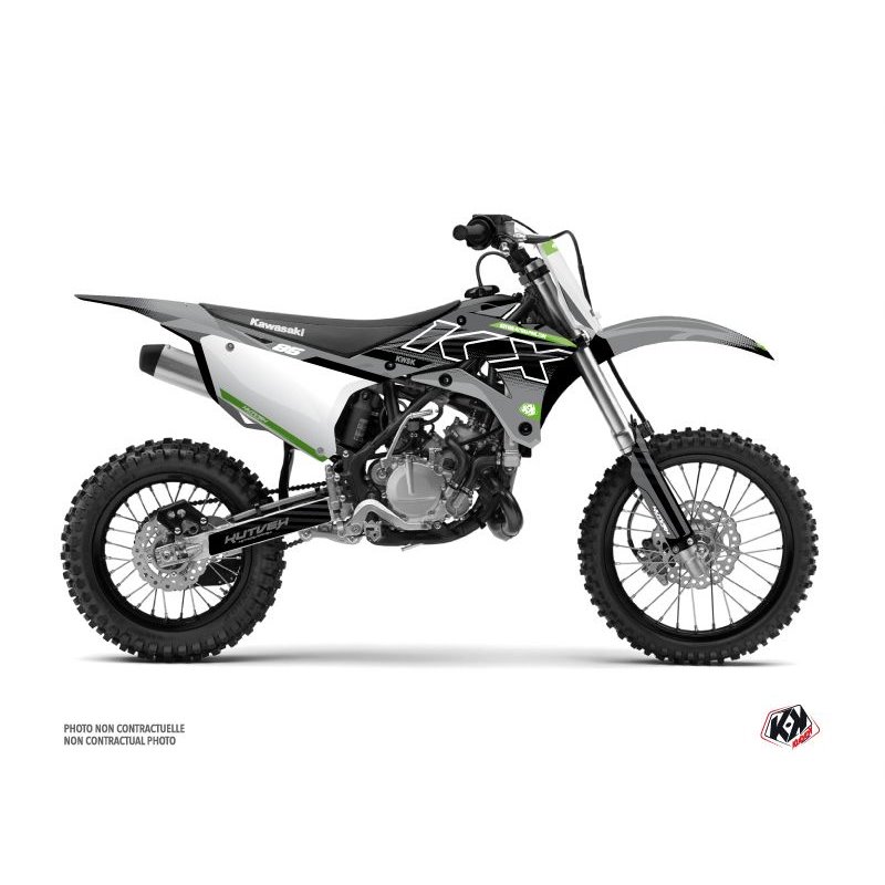 Kit Deco Moto Cross Live Kawasaki 85 KX Gris