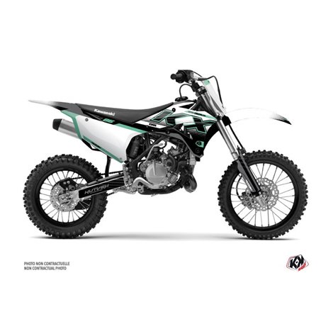 Kit Deco Moto Cross Live Kawasaki 85 KX Turquoise