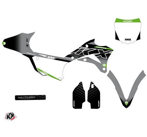 Kit Deco Moto Cross Live Kawasaki 100 KX Gris