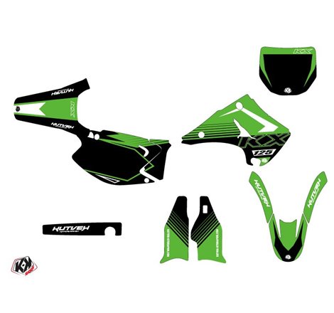 Kit Deco Moto Cross Claw Kawasaki 125 KX Vert