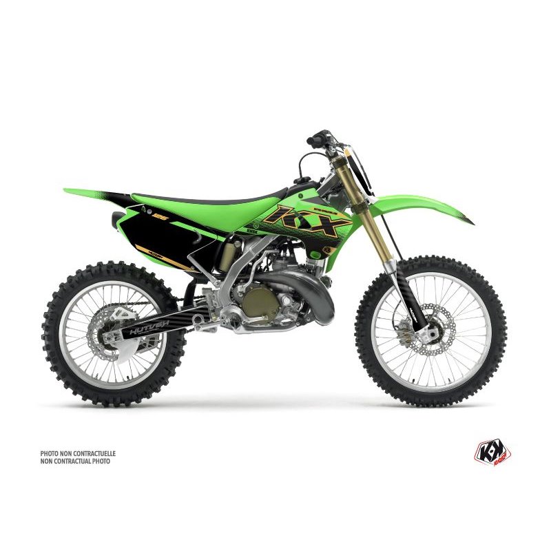 Kit Deco Moto Cross Live Kawasaki 125 KX Gold