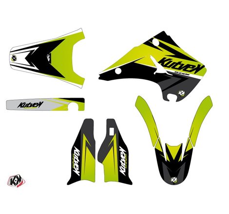 Kit Deco Moto Cross Stage Kawasaki 125 KX Vert