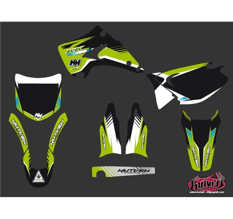Kit Deco Moto Cross Pulsar Kawasaki 125 KX Noir