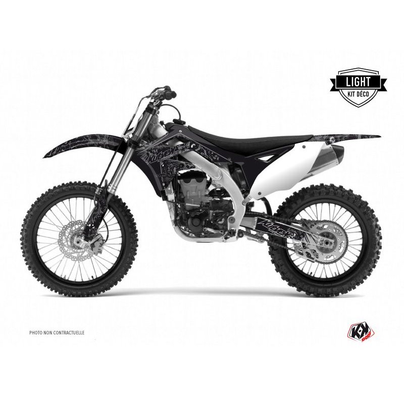 Kit Deco Moto Cross Zombies Dark Kawasaki 125 KX Noir