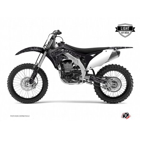 Kit Deco Moto Cross Zombies Dark Kawasaki 125 KX Noir
