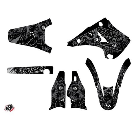 Kit Deco Moto Cross Zombies Dark Kawasaki 125 KX Noir