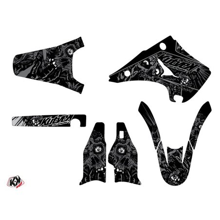 Kit Deco Moto Cross Zombies Dark Kawasaki 125 KX Noir