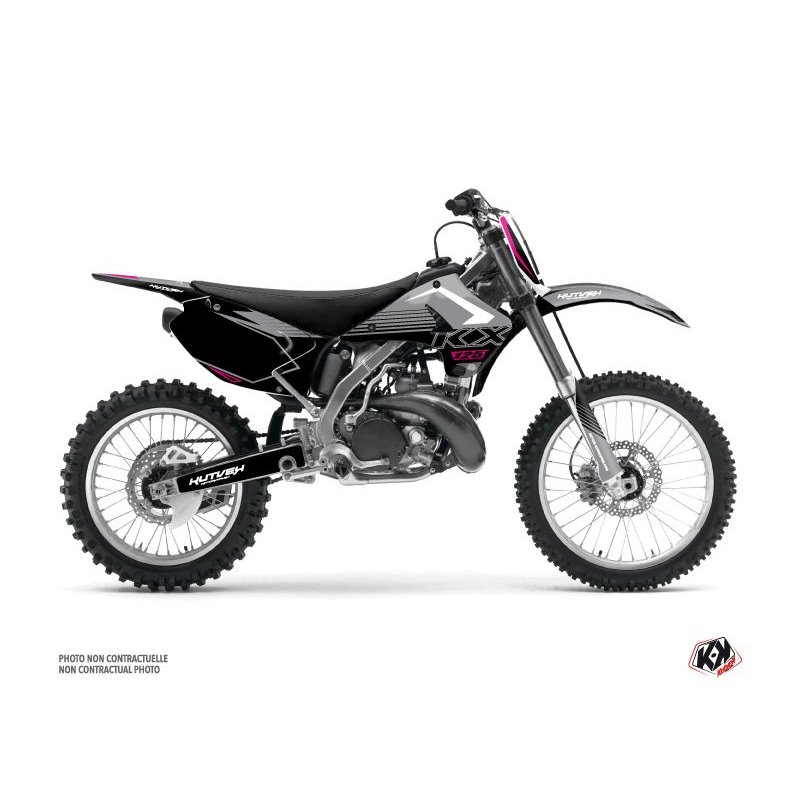 Kit Deco Moto Cross Claw Kawasaki 125 KX Gris