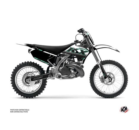 Kit Deco Moto Cross Live Kawasaki 125 KX Turquoise