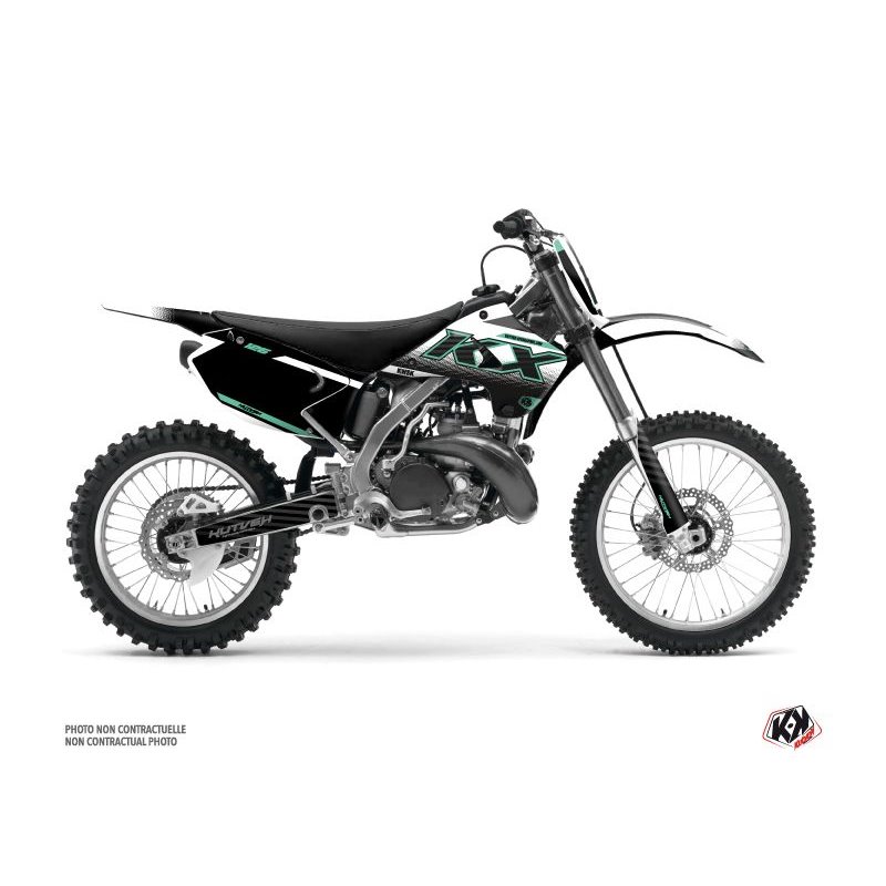 Kit Deco Moto Cross Live Kawasaki 125 KX Turquoise