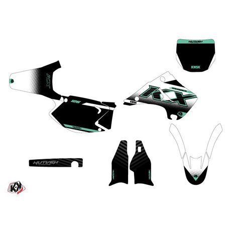 Kit Deco Moto Cross Live Kawasaki 125 KX Turquoise