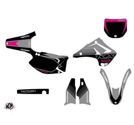 Kit Deco Moto Cross Claw Kawasaki 125 KX Gris