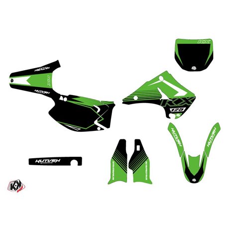 Kit Deco Moto Cross Claw Kawasaki 125 KX Vert