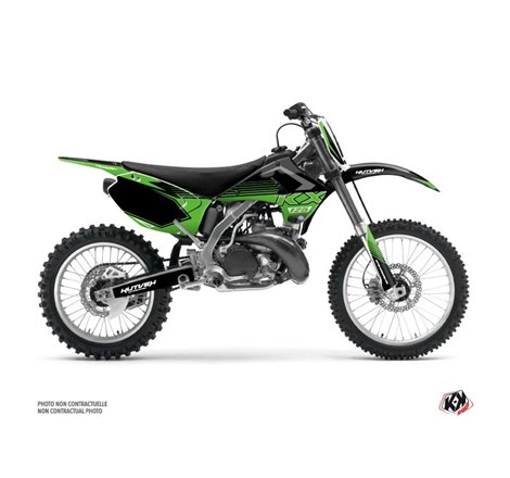 Kit Deco Moto Cross Claw Kawasaki 125 KX Noir