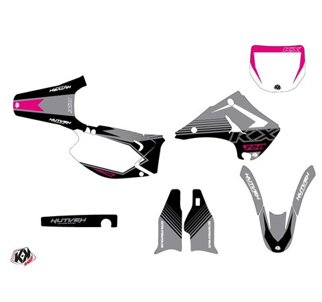 Kit Deco Moto Cross Claw Kawasaki 250 KX Gris