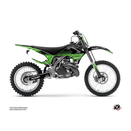 Kit Deco Moto Cross Claw Kawasaki 250 KX Noir