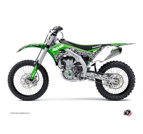 Kit Deco Moto Cross Predator Kawasaki 250 KX Vert LIGHT