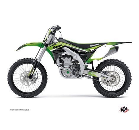 Kit Deco Moto Cross Eraser Kawasaki 250 KX Vert LIGHT