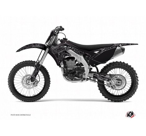 Kit Deco Moto Cross Zombies Dark Kawasaki 250 KX Noir LIGHT