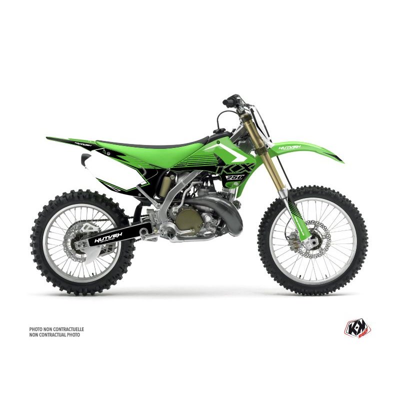 Kit Deco Moto Cross Claw Kawasaki 250 KX Vert