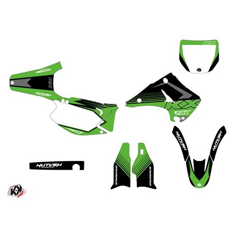 Kit Deco Moto Cross Claw Kawasaki 250 KX Noir