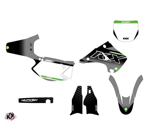Kit Deco Moto Cross Live Kawasaki 250 KX Gris