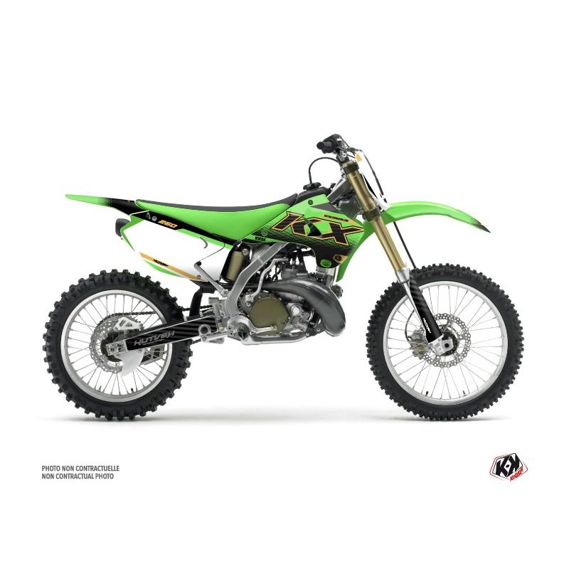 Kit Deco Moto Cross Live Kawasaki 250 KX Gold