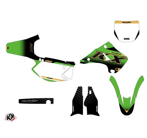 Kit Deco Moto Cross Live Kawasaki 250 KX Gold