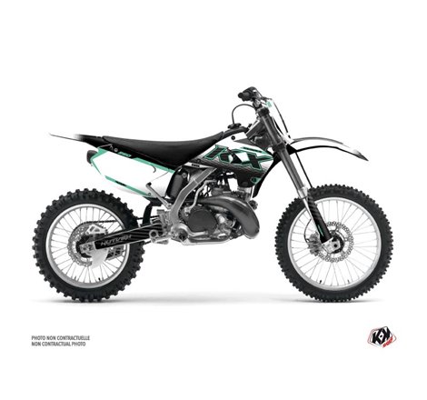 Kit Deco Moto Cross Live Kawasaki 250 KX Turquoise