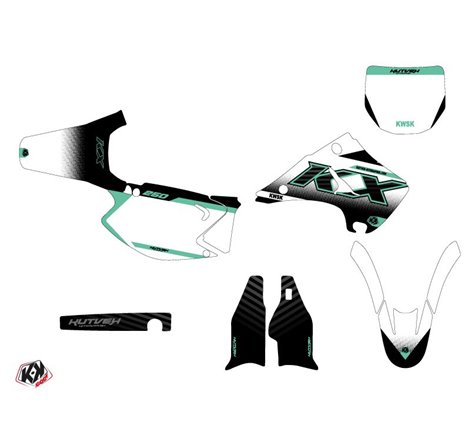 Kit Deco Moto Cross Live Kawasaki 250 KX Turquoise
