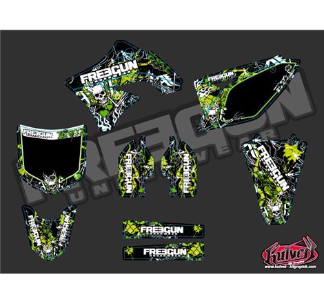Kit Deco Moto Cross Freegun Kawasaki 250 KXF