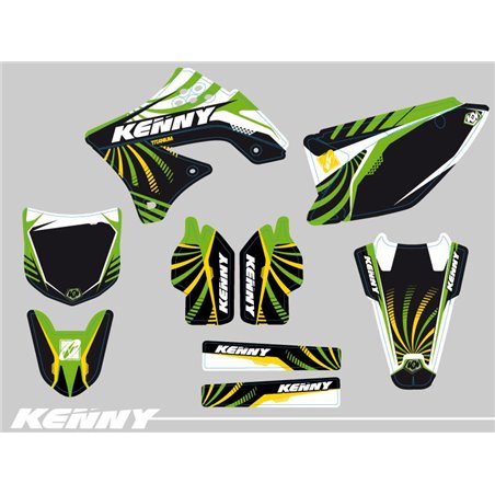 Kit Deco Moto Cross Kenny Kawasaki 250 KXF