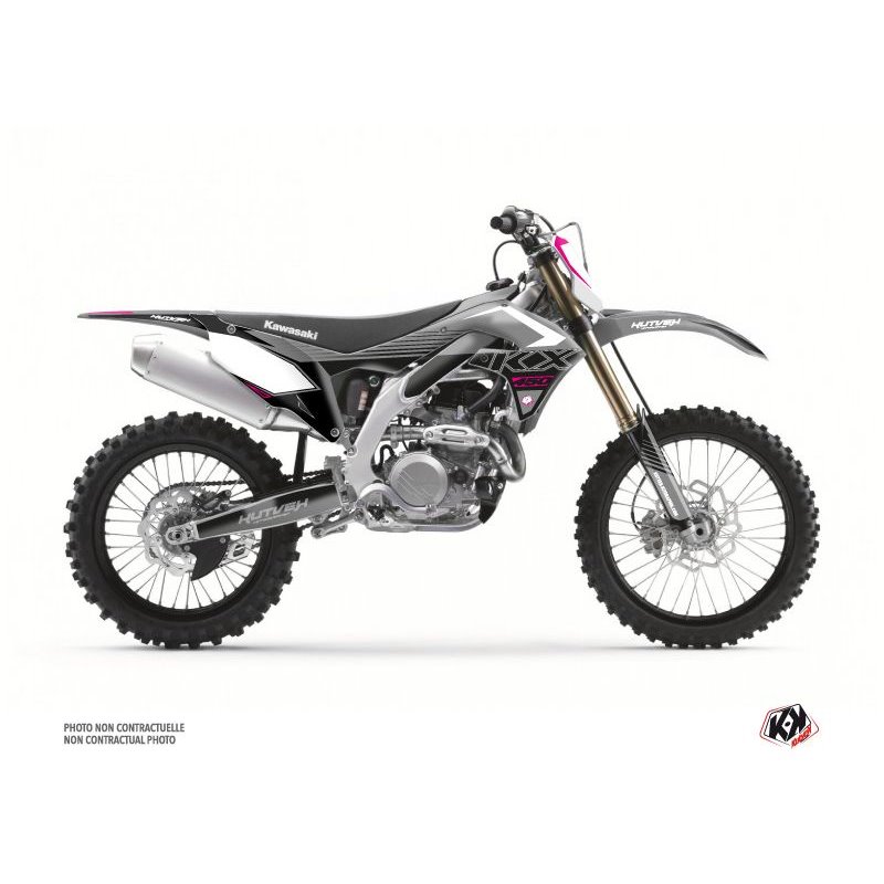 Kit Deco Moto Cross Claw Kawasaki 450 KXF Gris