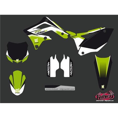 Kit Deco Moto Cross Assault Kawasaki 450 KXF