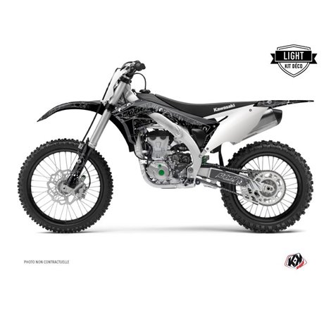 Kit Deco Moto Cross Zombies Dark Kawasaki 450 KXF Noir