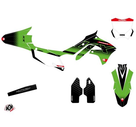 Kit Deco Moto Cross Live Kawasaki 450 KXF Vert