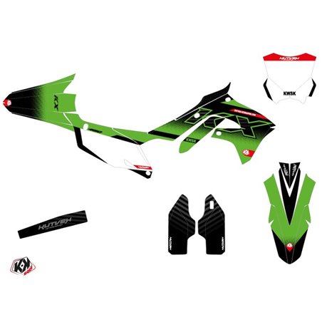 Kit Deco Moto Cross Live Kawasaki 450 KXF Vert