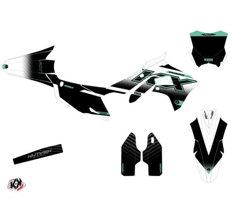 Kit Deco Moto Cross Live Kawasaki 450 KXF Turquoise