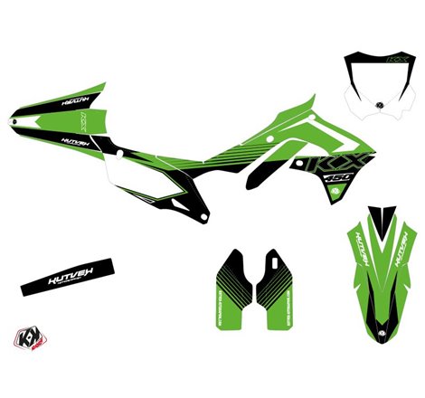 Kit Deco Moto Cross Claw Kawasaki 450 KXF Vert