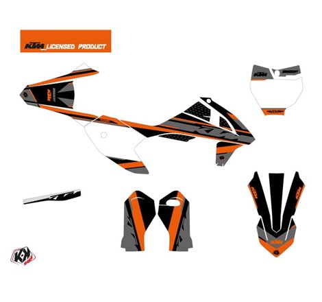 Kit Deco Moto Cross Breakout KTM 50 SX Noir Orange