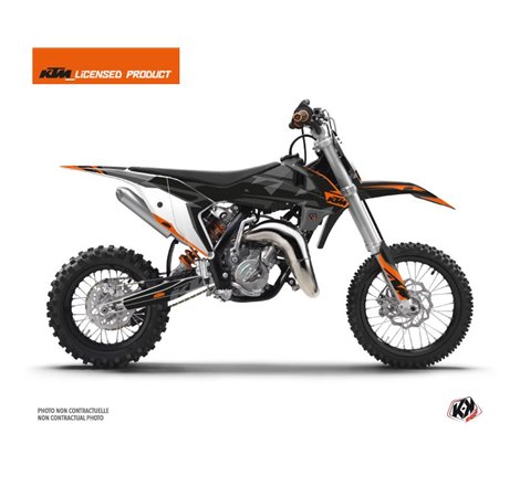 Kit Deco Moto Cross Gravity KTM 50 SX Orange